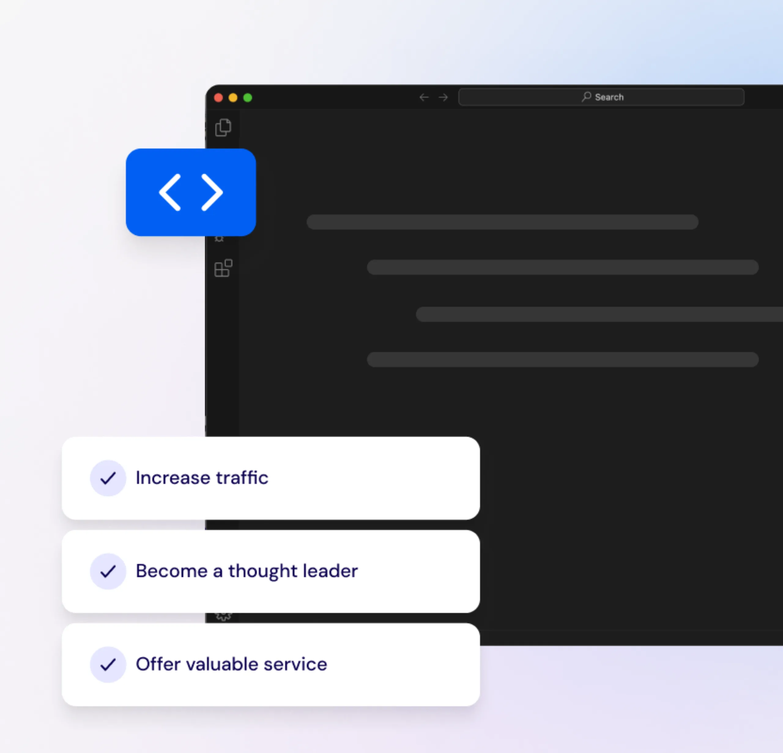 Custom web application