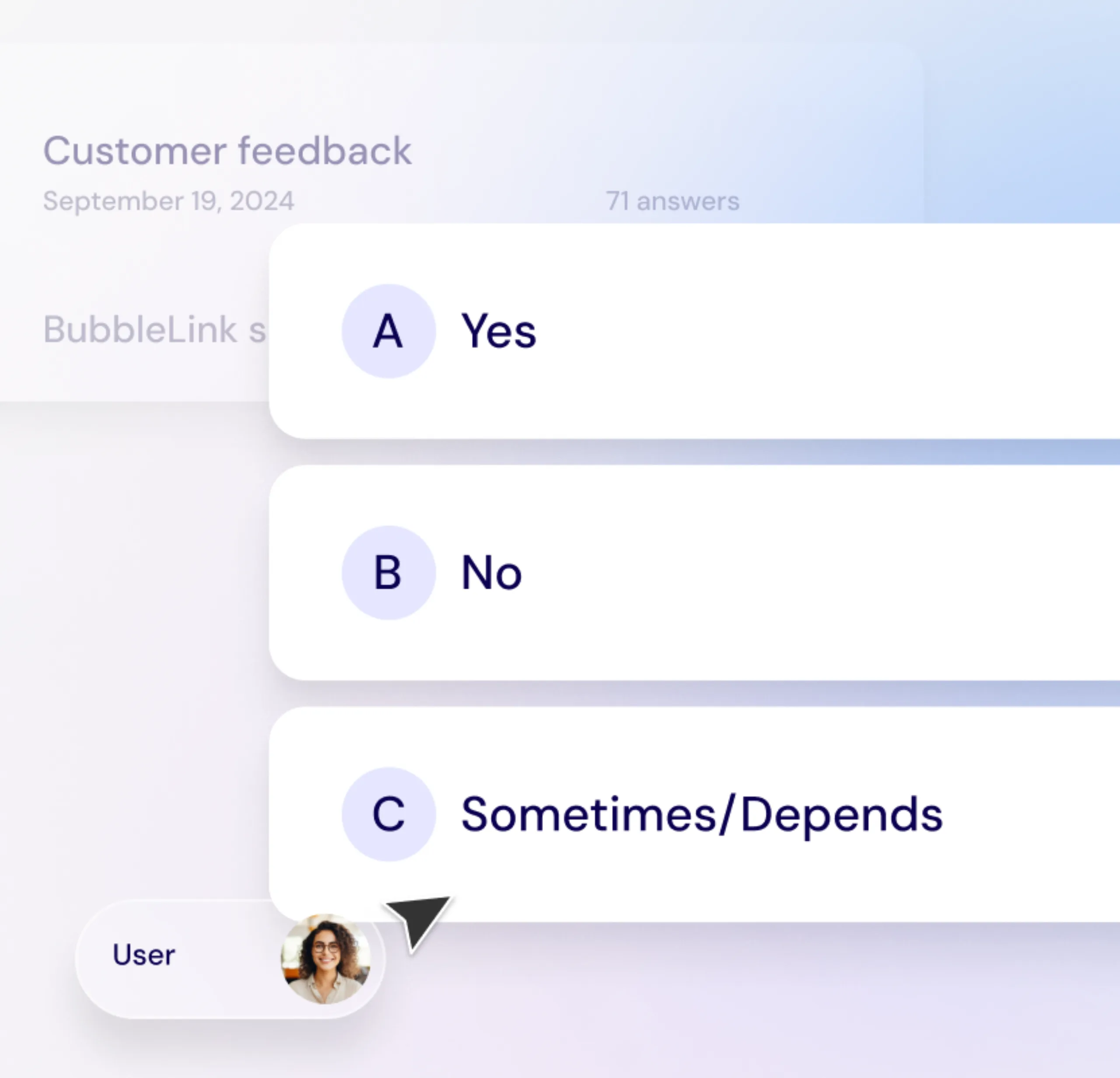User testing